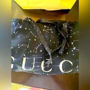 Gucci canvas tote bag